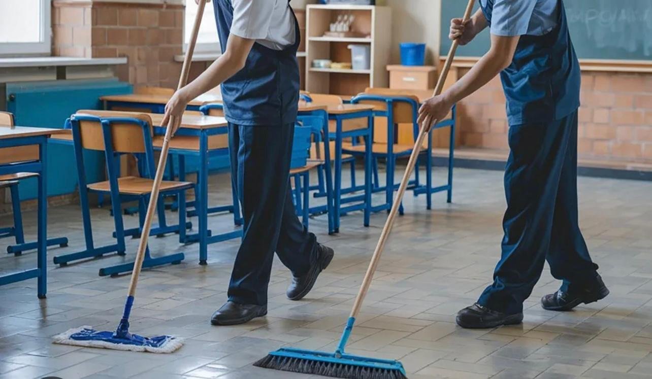 Mall and school cleaning services